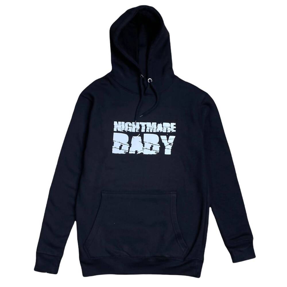 NEW L.O.V.E men's barbed wire nightmare hoodie in black